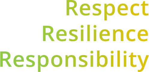 Respect, Resilience, Responsibility